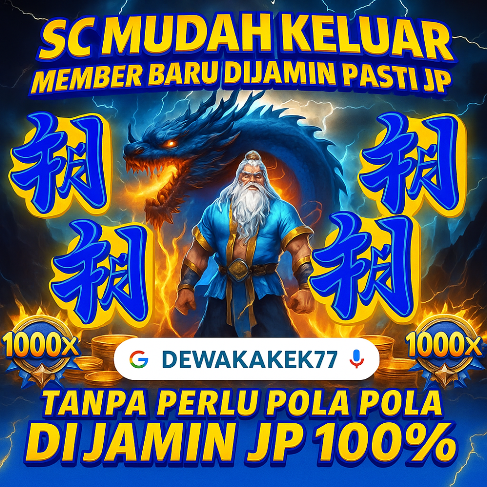 DEWAKAKEK77 : Bermain Asik Mudah Jackpot Di Bandar Game Spin Terbaik